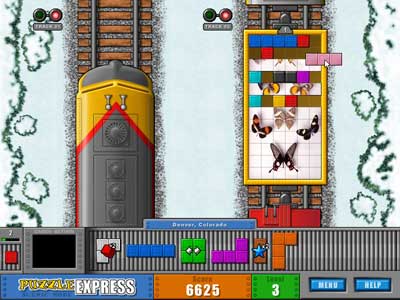 free holiday express puzzle game
